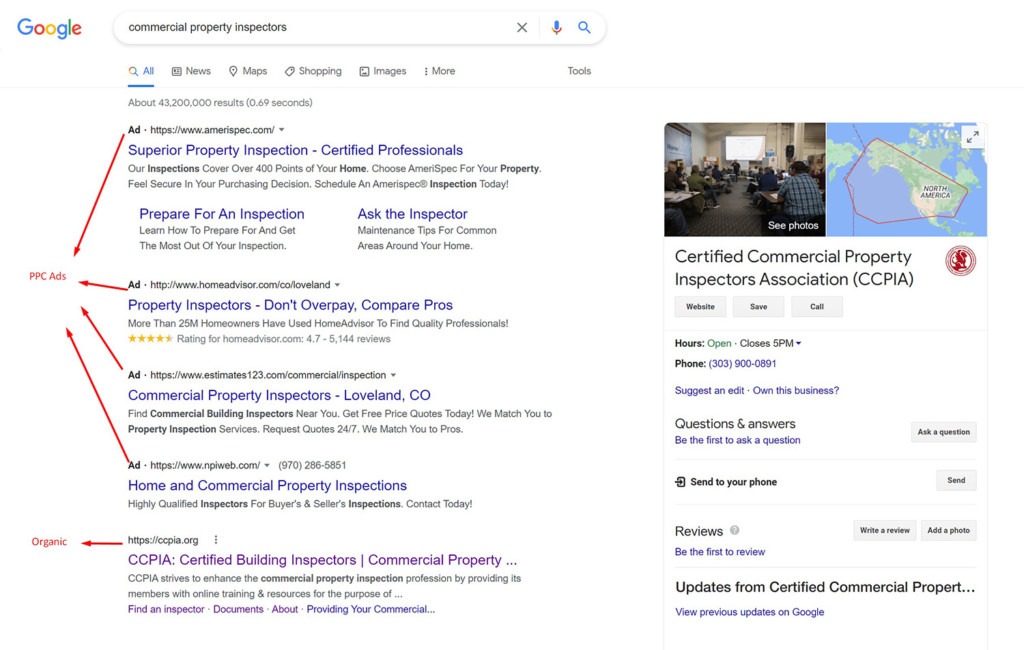 CCPIA Google Search