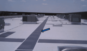 Flat Roof Walkway